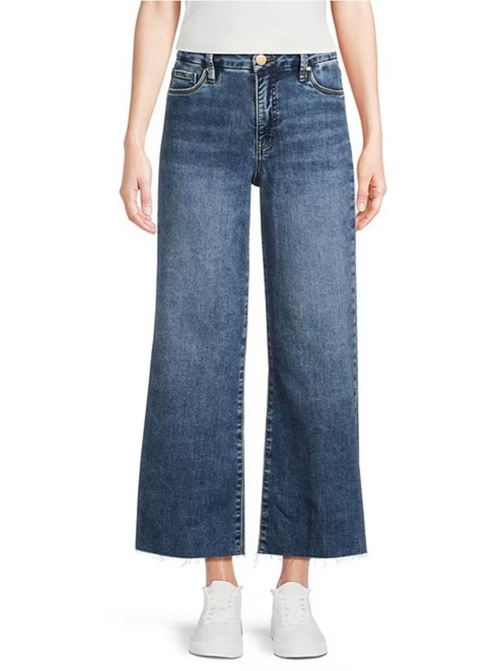 Kut from the Kloth - high waist wide leg jeans - SIZE 16